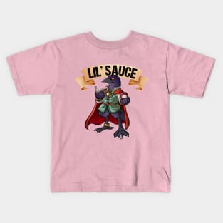 Lil' Sauce - Feather McGregor - Criminals of Isla Numus Kids T-Shirt